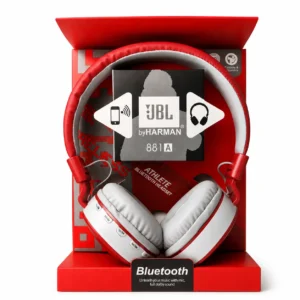 JBL 881A Wireless Bluetooth Headphone – ৮+ ঘণ্টা ব্যাটারি ব্যাকআপ