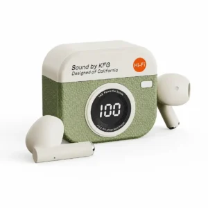 Q86 Retro Camera Design TWS   Bluetooth Earbuds