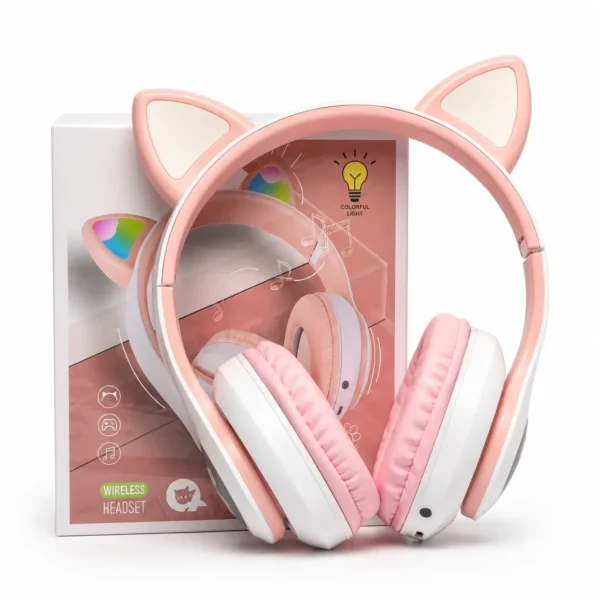 CAT STN-28 Wireless Headphone with Mic, FM, TF Card & AUX