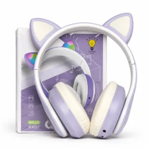 CAT STN-28 Wireless Headphone with Mic, FM, TF Card & AUX