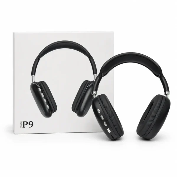 P9 V2 Updated Wireless Headphone – 7+ Hours Battery, TF Card & AUX
