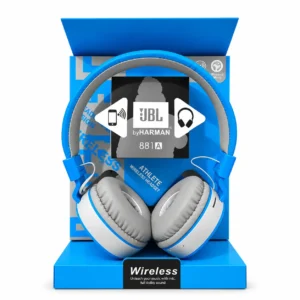 JBL 881A Wireless Bluetooth Headphone – ৮+ ঘণ্টা ব্যাটারি ব্যাকআপ